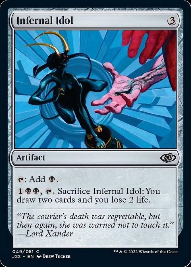 Infernal Idol [Jumpstart 2022] - Magic: The Gathering - Card Brawlers | Quebec | Canada |