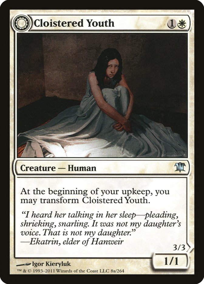 Cloistered Youth // Unholy Fiend [Innistrad] - Magic: The Gathering - Card Brawlers | Quebec | Canada |