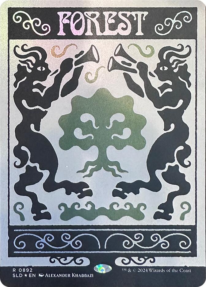 Forest (0892) (Rainbow Foil) [Secret Lair Drop Series] - Magic: The Gathering - Card Brawlers | Quebec | Canada |