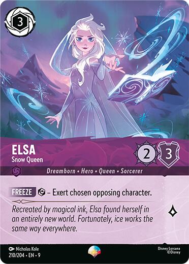 Elsa - Snow Queen (Epic) (210/204) [Fabled] - Disney - Card Brawlers | Quebec | Canada |