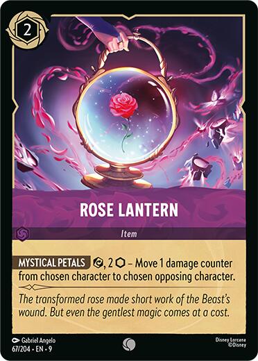 Rose Lantern (67/204) [Fabled] - Disney - Card Brawlers | Quebec | Canada |