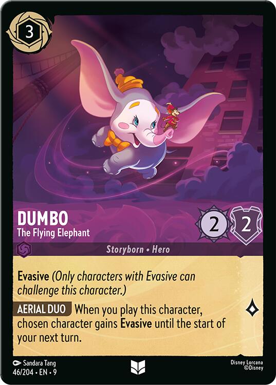 Dumbo - The Flying Elephant (46/204) [Fabled] - Disney - Card Brawlers | Quebec | Canada |