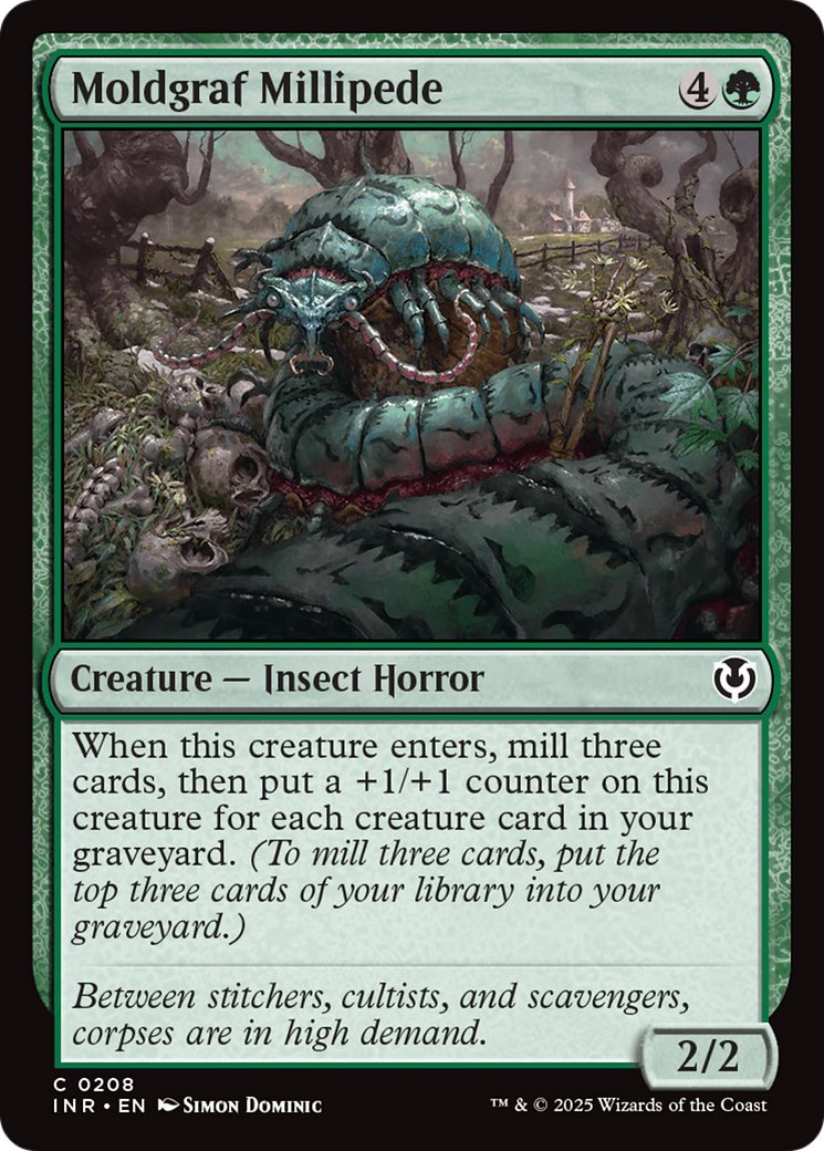 Moldgraf Millipede [Innistrad Remastered] - Magic: The Gathering - Card Brawlers | Quebec | Canada |