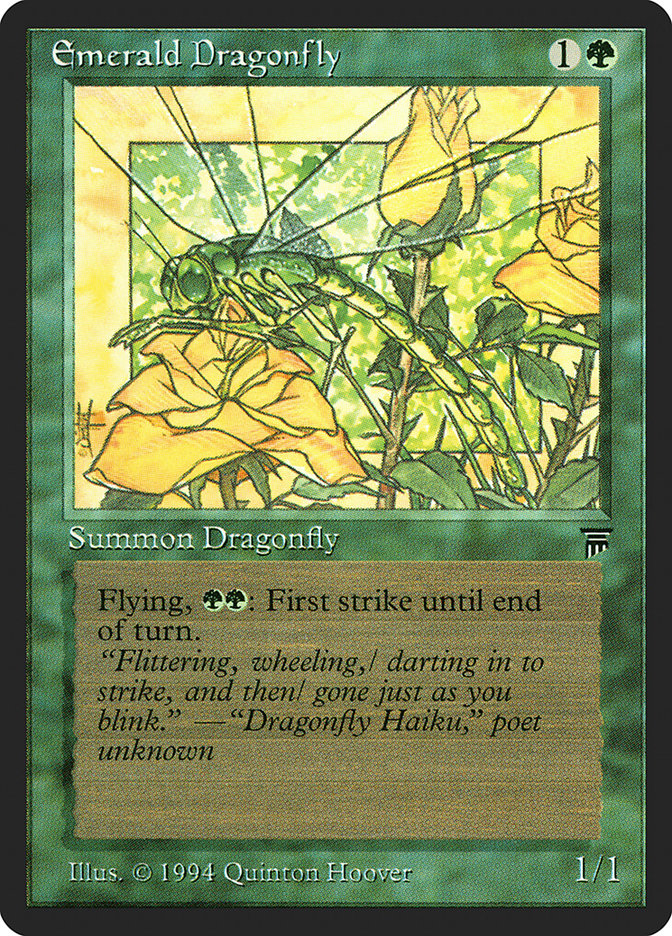 Emerald Dragonfly [Legends] - Magic: The Gathering - Card Brawlers | Quebec | Canada |