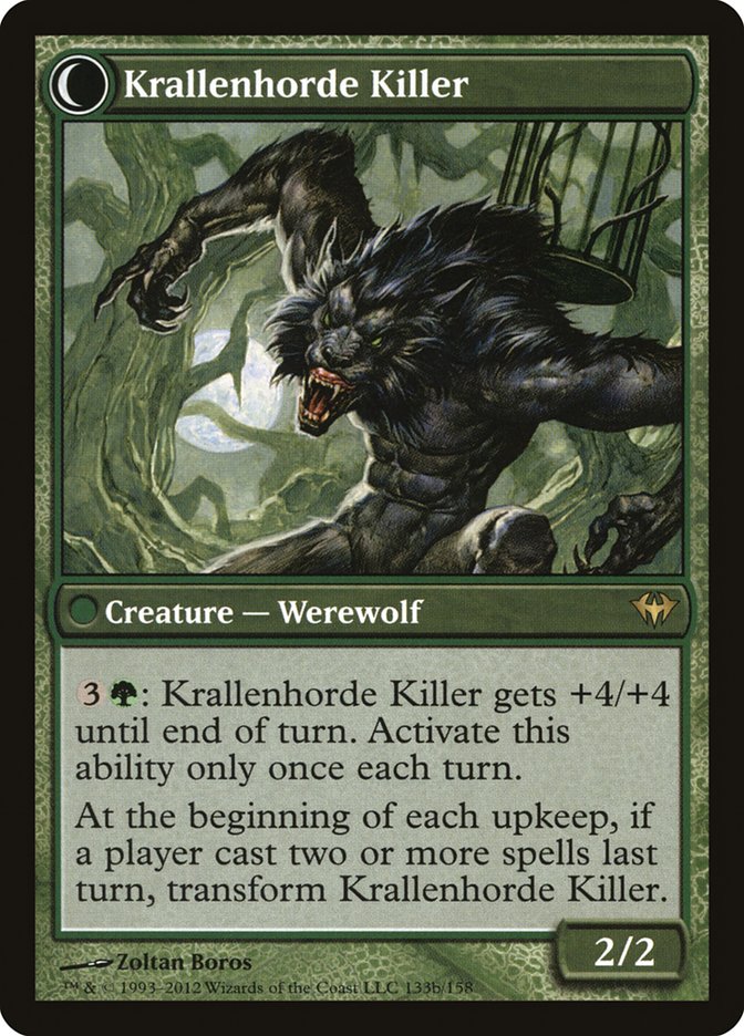 Wolfbitten Captive // Krallenhorde Killer [Dark Ascension] - Magic: The Gathering - Card Brawlers | Quebec | Canada |