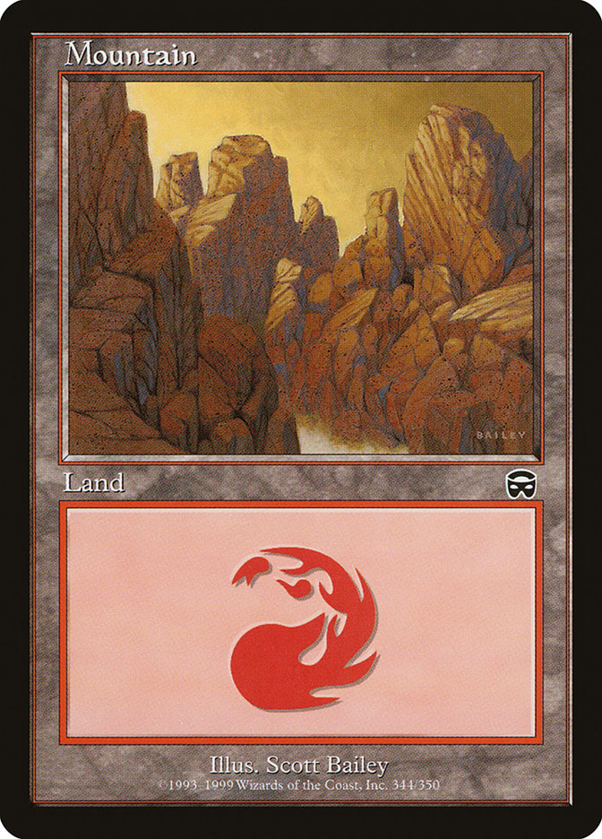 Mountain (344) [Mercadian Masques] - Magic: The Gathering - Card Brawlers | Quebec | Canada |