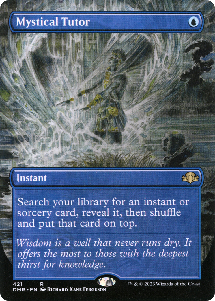 Mystical Tutor (Borderless Alternate Art) [Dominaria Remastered] - Magic: The Gathering - Card Brawlers | Quebec | Canada |