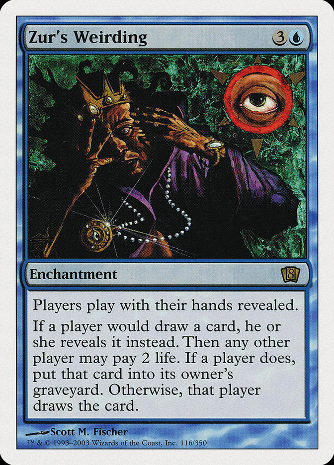 Zur's Weirding [Eighth Edition] - Magic: The Gathering - Card Brawlers | Quebec | Canada |