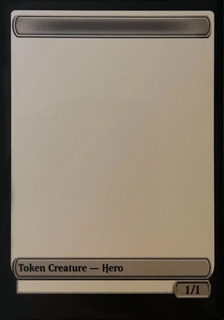 Blank Hero Token [FINAL FANTASY Tokens] - Magic: The Gathering - Card Brawlers | Quebec | Canada |