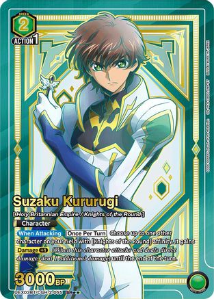 Suzaku Kururugi (SR**) (UEX03BT/CGH-2-055) - UEX03BT CODE GEASS Lelouch of the Rebellion Vol2 Foil - UEX03BT: CODE GEASS: Lelouch of the Rebellion Vol.2 - Card Brawlers | Quebec | Canada |