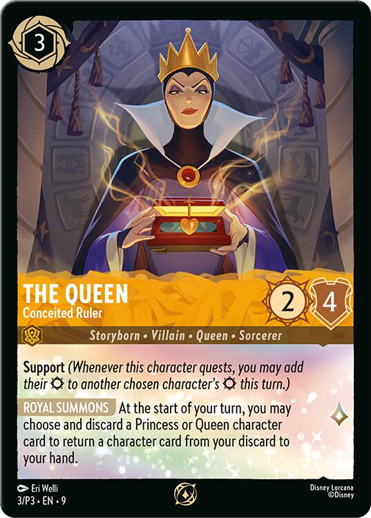 The Queen - Conceited Ruler (3/P3) [Promo Cards] - Disney - Card Brawlers | Quebec | Canada |