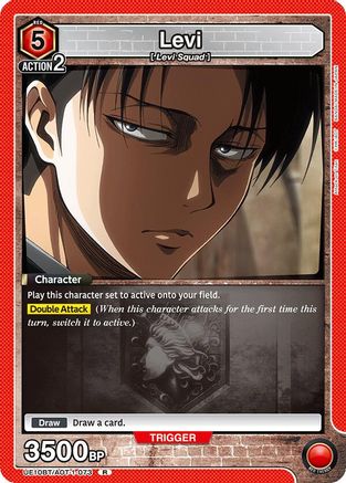 Levi (073) (UE10BT/AOT-1-073) - UE10BT Attack on Titan Foil - UE10BT: Attack on Titan - Card Brawlers | Quebec | Canada |