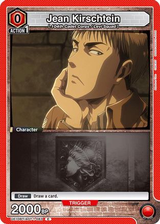Jean Kirschtein (083) (UE10BT/AOT-1-083) - UE10BT Attack on Titan - UE10BT: Attack on Titan - Card Brawlers | Quebec | Canada |
