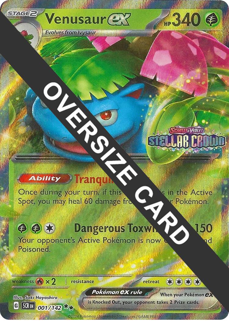 Venusaur ex (001/142) (Jumbo Card) [Miscellaneous Cards] - Pokémon - Card Brawlers | Quebec | Canada |
