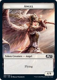 Angel // Weird Double-Sided Token [Core Set 2021 Tokens] - Magic: The Gathering - Card Brawlers | Quebec | Canada |