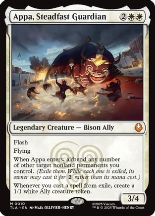 Appa, Steadfast Guardian [Avatar: The Last Airbender] - Magic: The Gathering - Card Brawlers | Quebec | Canada |