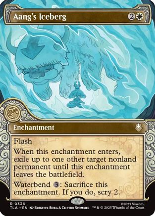 Aang's Iceberg (Showcase) [Avatar: The Last Airbender] - Magic: The Gathering - Card Brawlers | Quebec | Canada |