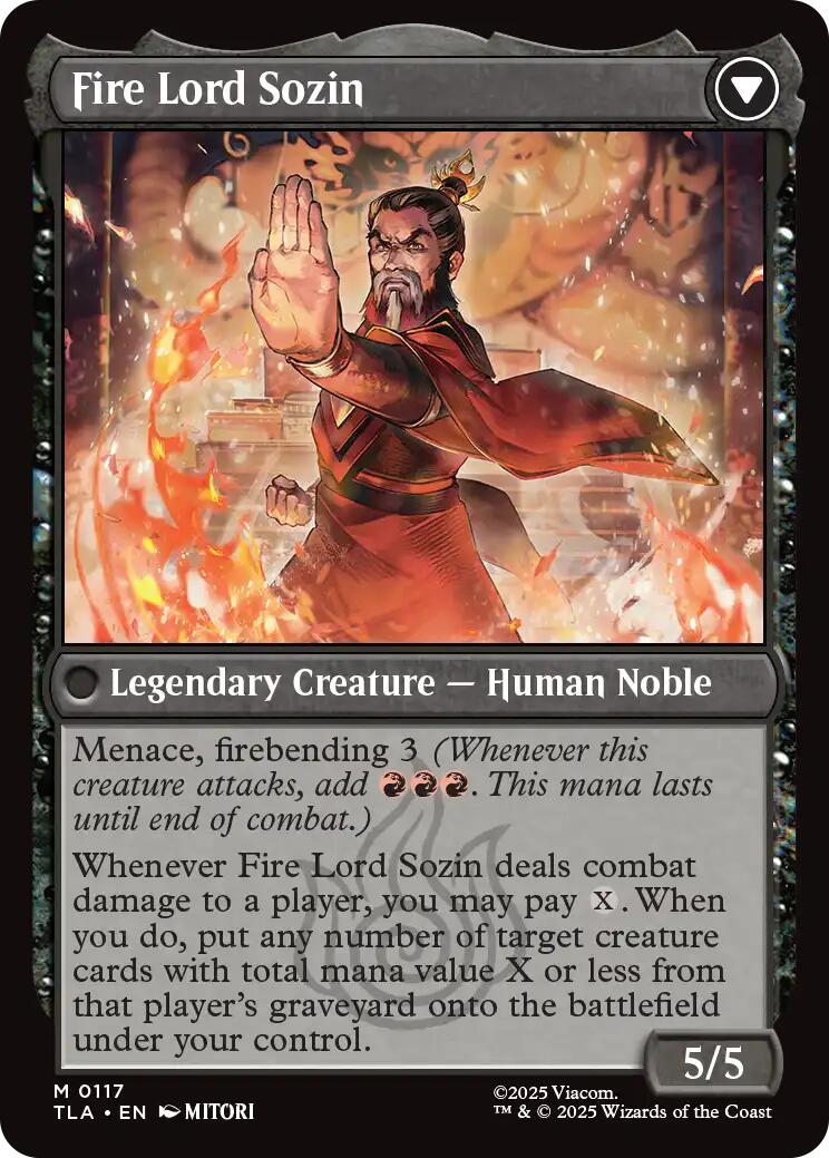 The Rise of Sozin [Avatar: The Last Airbender] - Magic: The Gathering - Card Brawlers | Quebec | Canada |