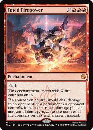 Fated Firepower [Avatar: The Last Airbender] - Magic: The Gathering - Card Brawlers | Quebec | Canada |