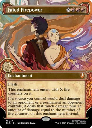 Fated Firepower (Showcase) [Avatar: The Last Airbender] - Magic: The Gathering - Card Brawlers | Quebec | Canada |