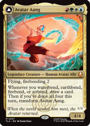 Avatar Aang [Avatar: The Last Airbender] - Magic: The Gathering - Card Brawlers | Quebec | Canada |
