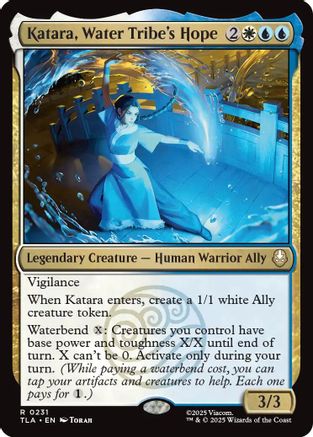 Katara, Water Tribe's Hope [Avatar: The Last Airbender] - Magic: The Gathering - Card Brawlers | Quebec | Canada |