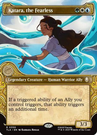 Katara, the Fearless (Showcase) [Avatar: The Last Airbender] - Magic: The Gathering - Card Brawlers | Quebec | Canada |