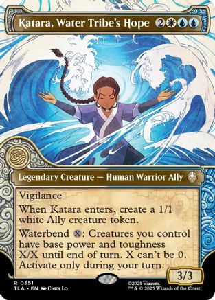 Katara, Water Tribe's Hope (Showcase) [Avatar: The Last Airbender] - Magic: The Gathering - Card Brawlers | Quebec | Canada |