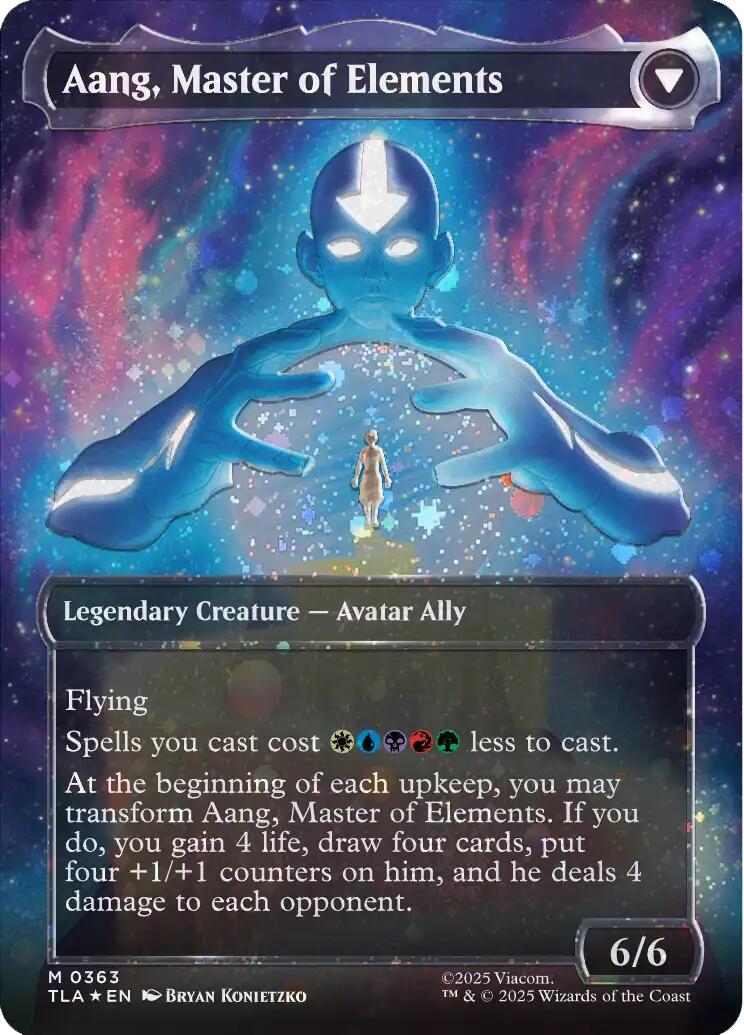 Avatar Aang (Raised Foil) [Avatar: The Last Airbender] - Magic: The Gathering - Card Brawlers | Quebec | Canada |