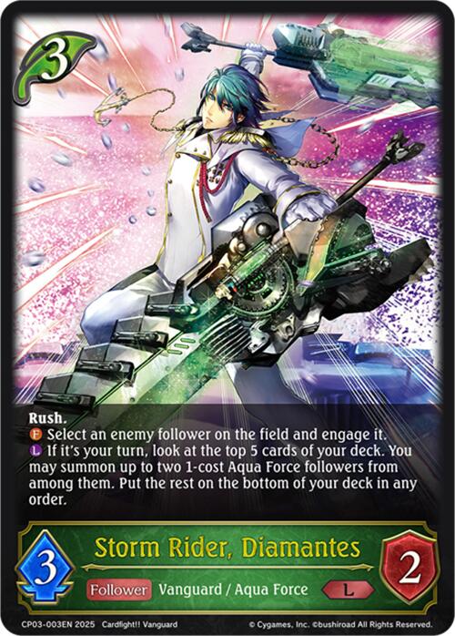 Storm Rider, Diamantes (CP03-003EN) [Cardfight!! Vanguard] - Bushiroad - Card Brawlers | Quebec | Canada |
