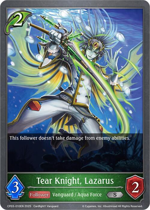 Tear Knight, Lazarus (CP03-010EN) [Cardfight!! Vanguard] - Bushiroad - Card Brawlers | Quebec | Canada |