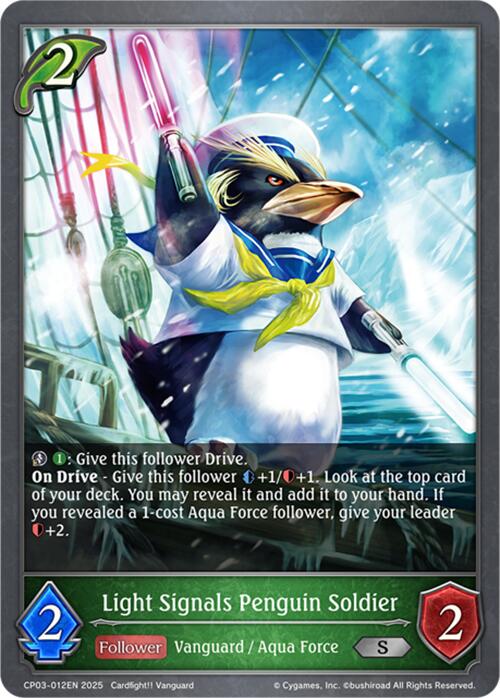 Light Signals Penguin Soldier (CP03-012EN) [Cardfight!! Vanguard] - Bushiroad - Card Brawlers | Quebec | Canada |