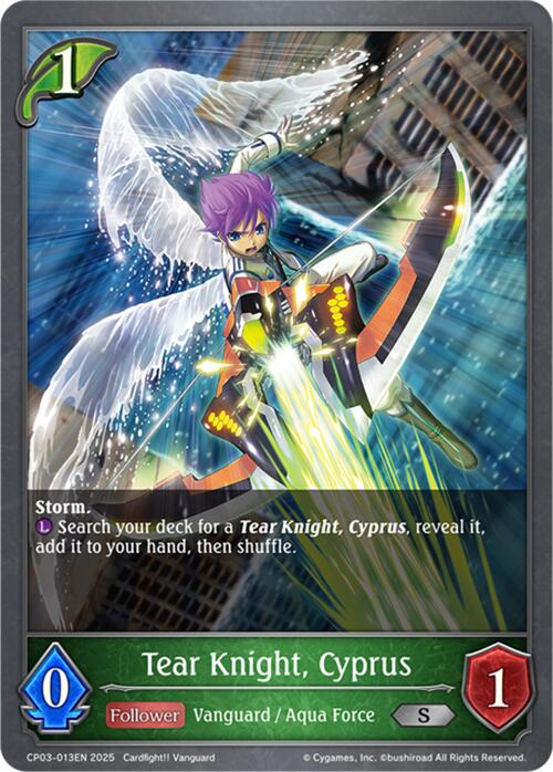 Tear Knight, Cyprus (CP03-013EN) [Cardfight!! Vanguard] - Bushiroad - Card Brawlers | Quebec | Canada |
