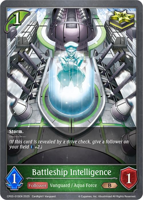 Battleship Intelligence (CP03-015EN) [Cardfight!! Vanguard] - Bushiroad - Card Brawlers | Quebec | Canada |