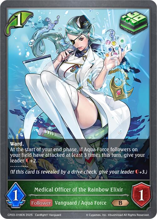 Medical Officer of the Rainbow Elixir (CP03-018EN) [Cardfight!! Vanguard] - Bushiroad - Card Brawlers | Quebec | Canada |