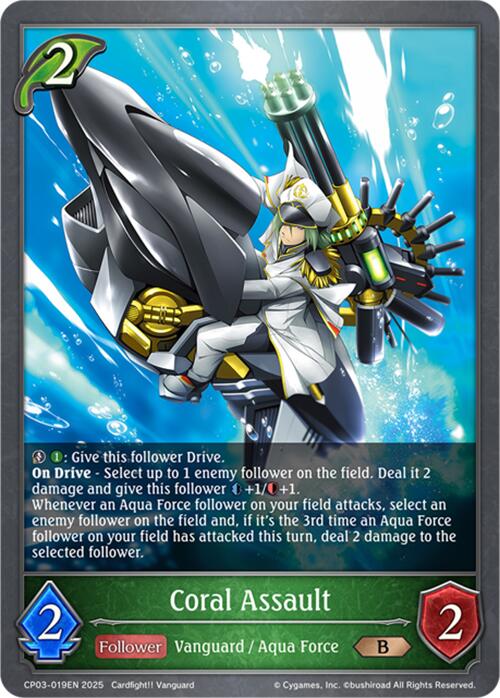 Coral Assault (CP03-019EN) [Cardfight!! Vanguard] - Bushiroad - Card Brawlers | Quebec | Canada |