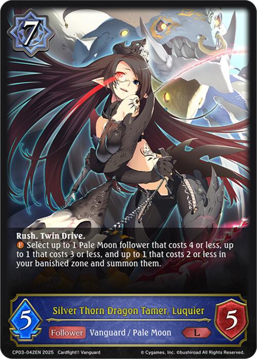 Silver Thorn Dragon Tamer, Luquier (CP03-042EN) [Cardfight!! Vanguard] - Bushiroad - Card Brawlers | Quebec | Canada |