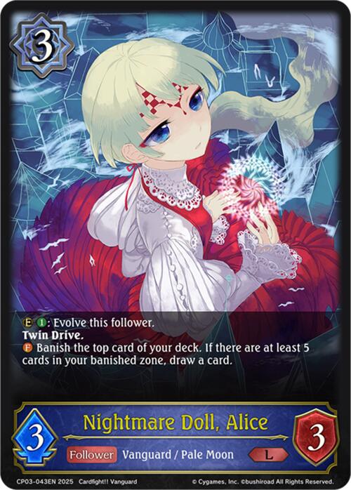 Nightmare Doll, Alice (CP03-043EN) [Cardfight!! Vanguard] - Bushiroad - Card Brawlers | Quebec | Canada |