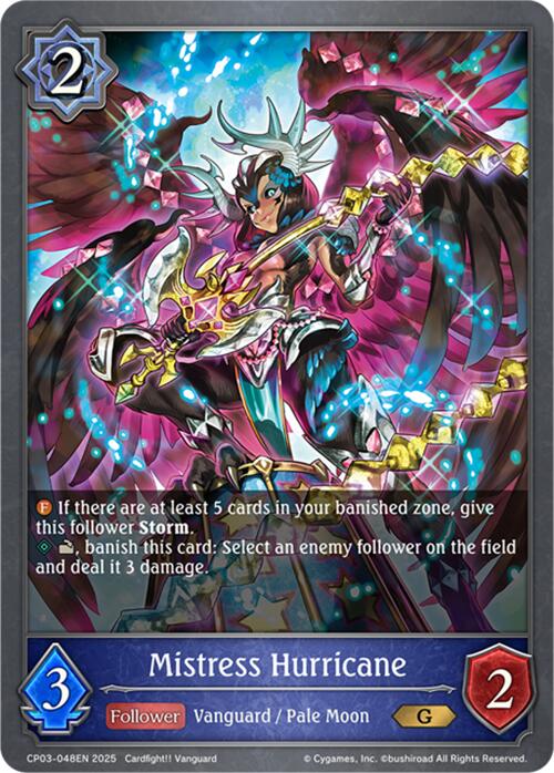 Mistress Hurricane (CP03-048EN) [Cardfight!! Vanguard] - Bushiroad - Card Brawlers | Quebec | Canada |