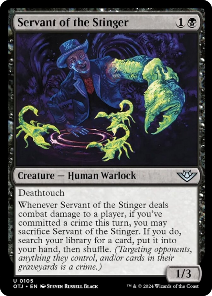 Servant of the Stinger [Outlaws of Thunder Junction] - Magic: The Gathering - Card Brawlers | Quebec | Canada |