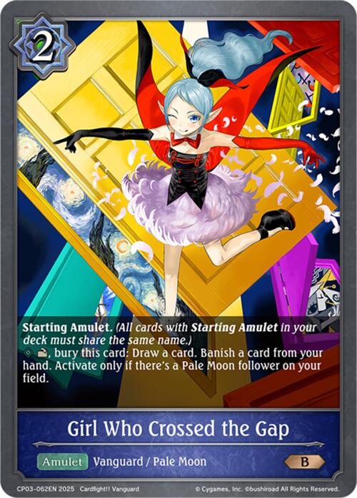 Girl Who Crossed the Gap (CP03-062EN) [Cardfight!! Vanguard] - Bushiroad - Card Brawlers | Quebec | Canada |