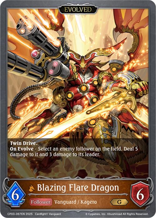 Blazing Flare Dragon (CP03-067EN) [Cardfight!! Vanguard] - Bushiroad - Card Brawlers | Quebec | Canada |