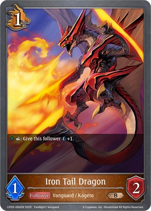 Iron Tail Dragon (CP03-080EN) [Cardfight!! Vanguard] - Bushiroad - Card Brawlers | Quebec | Canada |