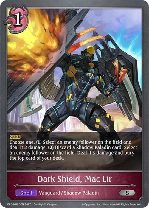 Dark Shield, Mac Lir (CP03-096EN) [Cardfight!! Vanguard] - Bushiroad - Card Brawlers | Quebec | Canada |
