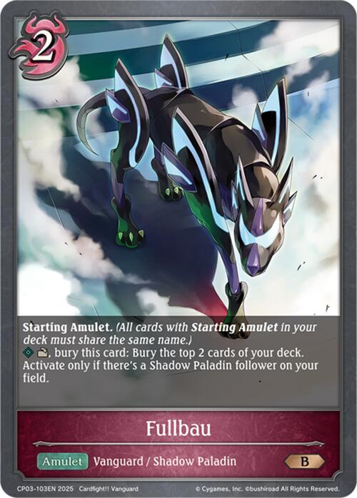 Fullbau (CP03-103EN) [Cardfight!! Vanguard] - Bushiroad - Card Brawlers | Quebec | Canada |