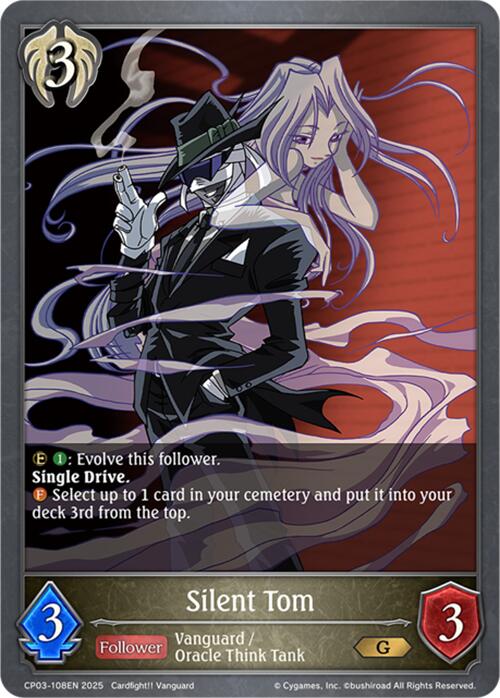 Silent Tom (CP03-108EN) [Cardfight!! Vanguard] - Bushiroad - Card Brawlers | Quebec | Canada |