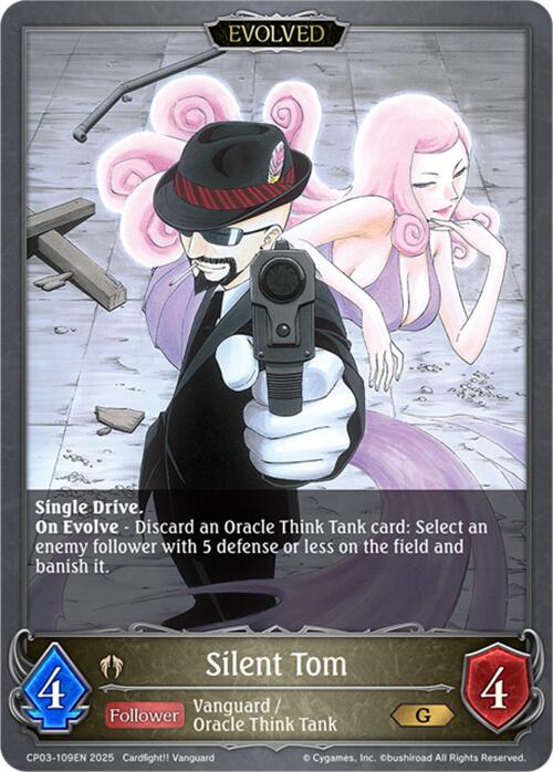 Silent Tom (Evolved) (CP03-109EN) [Cardfight!! Vanguard] - Bushiroad - Card Brawlers | Quebec | Canada |