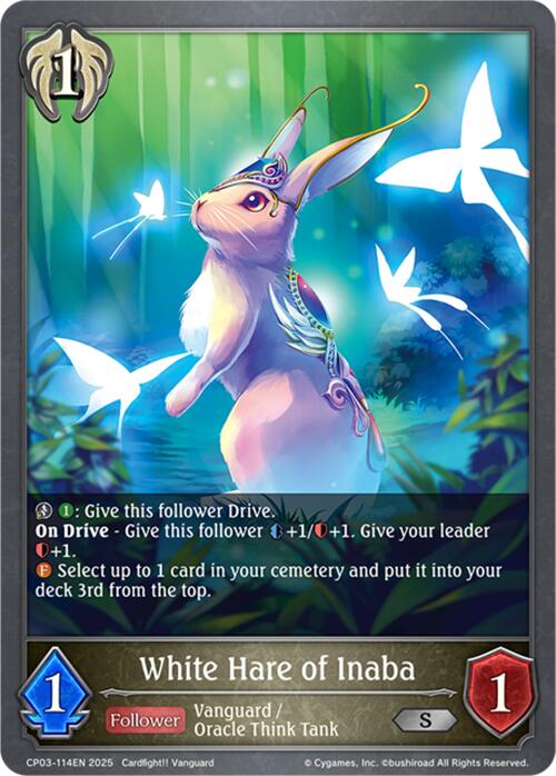 White Hare of Inaba (CP03-114EN) [Cardfight!! Vanguard] - Bushiroad - Card Brawlers | Quebec | Canada |