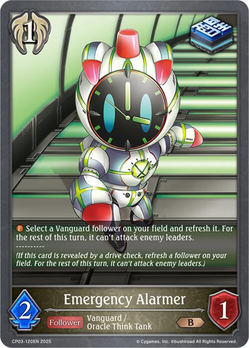 Emergency Alarmer (CP03-120EN) [Cardfight!! Vanguard] - Bushiroad - Card Brawlers | Quebec | Canada |