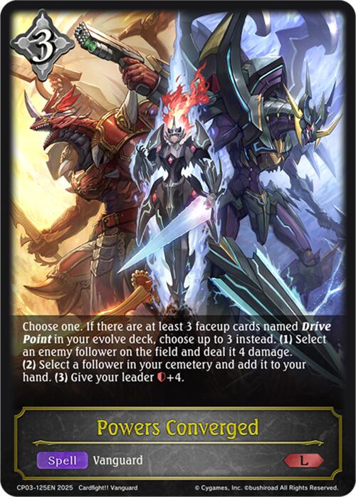 Powers Converged (CP03-125EN) [Cardfight!! Vanguard] - Bushiroad - Card Brawlers | Quebec | Canada |